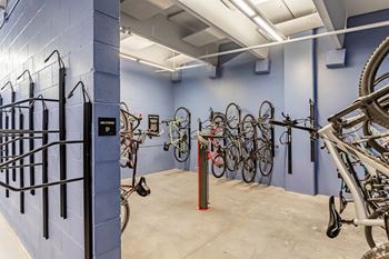 Indoor bike storage